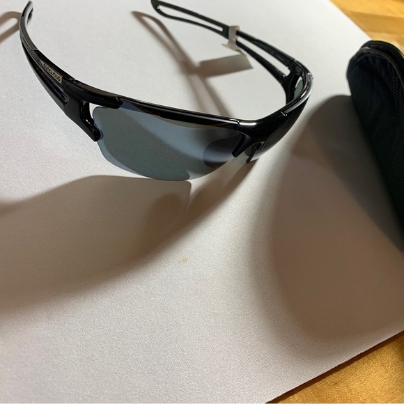 Suncloud Cutback Black Sunglasses w/ Silver Mirror Polycarbonate Lens, BRAND NEW - Picture 5 of 7